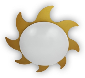Deckenschale Sonne, gold