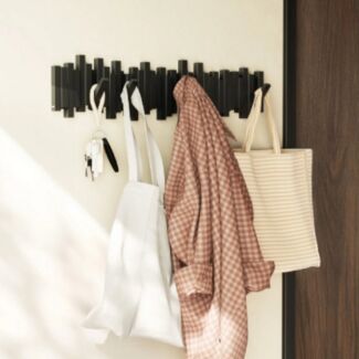 Umbra Wandgarderobe Sticks Multi Hook schwarz