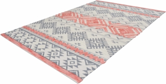 Ethnie 200 Grau / Apricot 80cm x 150cm