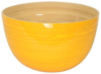 albert L. Bambus Bowl 30x18 yellow