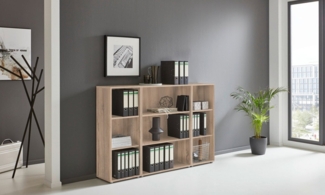 moebel-dich-auf Aktenregal OFFICE EDITION Set 2, 9 Fächer, Made in Germany