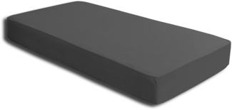 One Home Spannbettlaken Heavy, Jersey, Gummizug: rundum, (1 Stück), Baumwolle, erhöhtes Flächengewicht