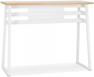 Hoher Stehtisch NIKI | 150 x 60 x 105,5 cm | Bartisch Holz, Metall | Hoher Stehtisch Kadima Design