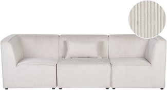 Modulsofa 3-Sitzer LEMVIG Cord Beige