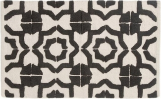 Next Badematte Badematte mit Kachelmuster aus 100 % Baumwolle, Höhe 80 mm, Baumwolle