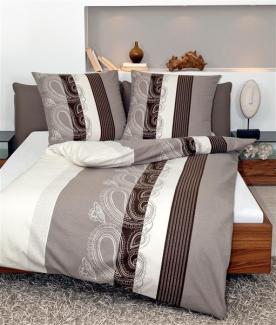Janine Design Mako-Satin Bettwäsche Palermo 31015-07 1 Bettbezug 135x200 cm + 1 Kissenbezug 80x80 cm
