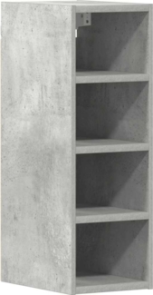 vidaXL Hängeschrank Riga Betongrau 20x29,5x60 cm Holzwerkstoff 854160