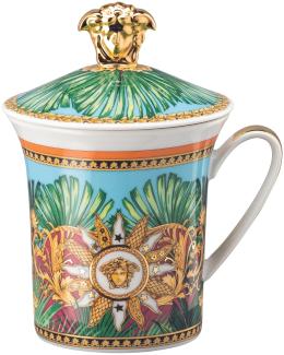 Versace Becher m. Dkl. /30Y. Jungle Animalier