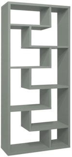 Raumteiler Tyler / Tetrix , Holzwerkstoff , Grün , 90 x 199 x 33 cm