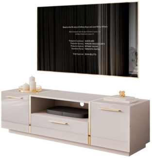 Lookway TV-Schrank ONYX Kaschmir Hochglanz 158 cm