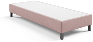 Best for Home Boxspringbett Hotelbett, Gästebett, Rahmenbett, Einzelbett, Bettgestell, Massivholz (Seniorebett, Matratze, Jugendbett, Kinderbett, 70x200 80x200 90x200 100x200 cm), Komfortbett, Boxspringgestell, flexible Liefermöglichkeiten