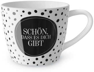 Kaffeetasse Teetasse Tasse Maxi Becher für dich la vida "Schön das es..." 910572