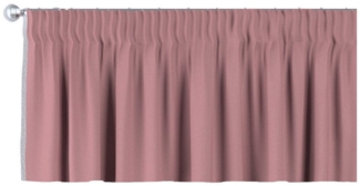 Dekoria Vorhang mit Kräuselband 130x40 cm, Cotton Panama