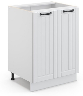 Midischrank Fame-Line Weiß Landhaus 60 x 82 cm ohne Arbeitsplatte Vicco
