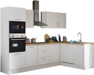 BASIC by Balculina Winkelküche Turin, Stellbreite 280x175 cm, wahlweise mit E-Geräten