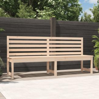 vidaXL Gartenbank 201,5 cm Massivholz Kiefer 824046
