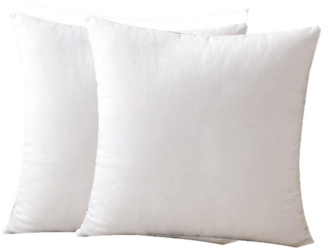 OKWISH Kissenbezüge 2er Set Kissenbezug Kissenhülle Kopfkissenbezug Kissen Bezug Weich, (2 Stück), 40x40 cm Sofakissen Couchkissen Bezug Sofa Schlafzimmer Reißverschluss
