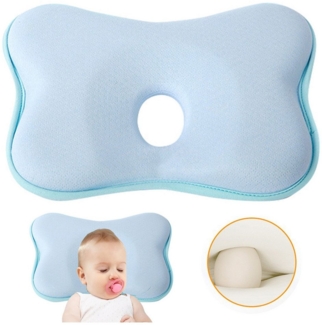 ZEUOPQ Babykissen Babykissen Baby Shape Pillow Memory Foam Anti Gegen Plattkopf, Bequem, atmungsaktiv, weich, hypoallergen, jeder Jahreszeit verwendbar