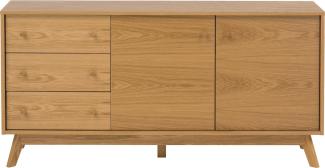 Woodman Sideboard Bjórgvin, Kommode, Breite 150 cm, im schlichten skandinavischen Design