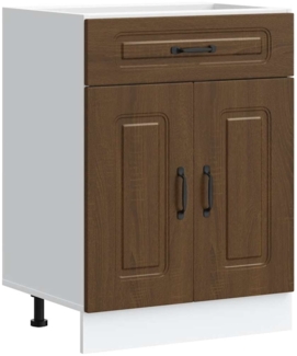 vidaXL Küchenunterschrank Kalmar Braun Eichen-Optik Holzwerkstoff 853494