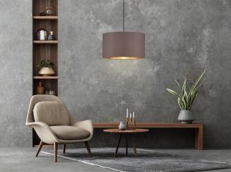 TRIO Leuchten Pendelleuchte, ohne Leuchtmittel, ausgefallene Design-er Lampe-n für über-n Esstisch hängend, Ø 40cm