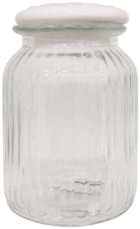 Neuetischkultur Vorratsdose Vorratsglas mit Deckel Bessie, Glas, Keramik, (Stück, 1-tlg, Dose), Lebensmitteldose