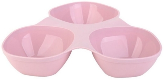 Engelland Snackschale Kunststoffschale mit 3 Fächern, Kunststoff, (Vorteils-Set, 1-tlg), BPA-frei, robust, spülmaschinen- und mikrowellengeeignet