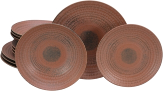 Neapel Terra, Tellerset 12-tlg (mo)