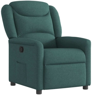 vidaXL Relaxsessel Dunkelgrün Stoff 4015602