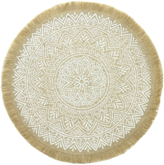 Platzmatte Mandala 2er Set Platzset Untersetzer Tischset Tischmatte Tischwäsche