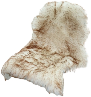 HAUSS SPOLE Fellteppich Fellteppich Dena Teppiche Fellteppich Kunstfell Fellform, fellförmig, Höhe: 60 mm, Teppiche für Wohnzimmer Schlafzimmer