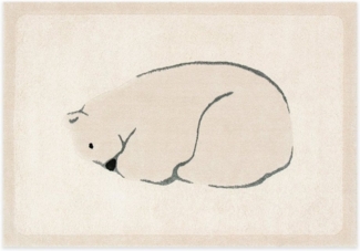 DomDeco Hochflor-Teppich Hochflorteppich MOMO, Serie "Bärli"