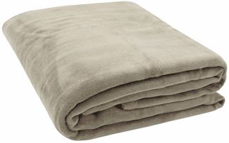 Wohndecke, ZOLLNER, antistatische Ausrüstung, 150 x 200 cm, 60% Baumwolle, 40% Polyacryl, auch in XXL Größe