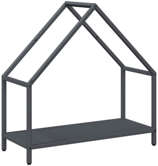 vidaXL Brennholzregal Anthrazit 60x25x60 cm Kaltgewalzter Stahl 864305