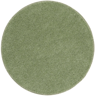 Snapstyle Hochflor-Teppich Luxus Hochflor Langflor Teppich Milano Rund, Rund, Höhe: 43 mm