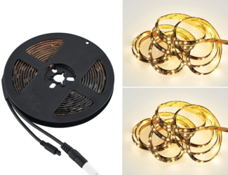 2er Set LED Streifen mit Fernbedienung & RGB für Innen & Außen - 3 Meter