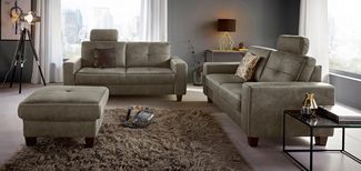 Places of Style 3-Sitzer Varese, mit Kreuznaht und Federkern