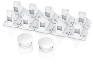 BEARWARE Kindersicherung, Babysicherung Schrankschloss, Schranksicherung magnetisch 10 Schlösser