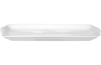 Seltmann Weiden Rondo/Liane Weiß Kuchenplatte 35 x 15 cm