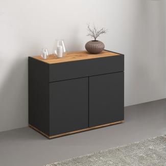 INOSIGN Sideboard Garda, Kommode, Schrank, Kredenz, 2 Türen, 1 Schublade,grifflos Breite 80,9 cm