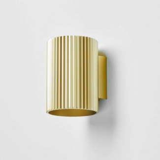 Loevschall Wandleuchte Sekvens LED Wandleuchte, Wandlampe für Küche, Bad, Flur & Wohnzimmer, LED fest integriert, Warmweiß, Stilvoll & modern, Wasserdicht, Auf und ab Einstellbar