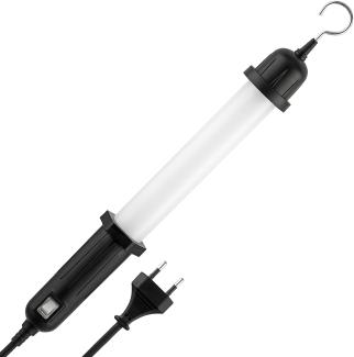 REV 0090960505 Handleuchte, LED Leuchte mit Aufhängehaken, 7W, 320lm, IP54, schwarz