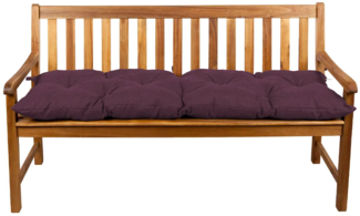 Gutekissen® Bankauflage Stuhlkissen Hollywoodschaukel Garten LS (200x30, Violett)