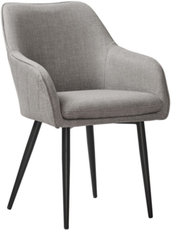 SalesFever Esszimmerstuhl Boston - Der Stuhl für Ihr Esszimmer, Diamantsteppung auf der Rückseite - Charmant & Einzigartig