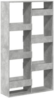 vidaXL Raumteiler Betongrau 100x33x175 cm Holzwerkstoff 3309576