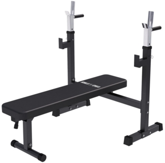 GORILLA SPORTS Hantelbank mit Ablage, Verstellbar, Klappbar, bis 200/300 kg - Trainingsbank, (1-tlg)