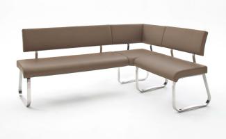 Eckbank Arco Cappuccino Leder 200 x 150 cm