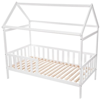 Spielbett Hausbett 80x160 Schutzgitter