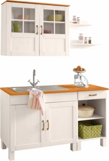 Home affaire Pantryküche Alby, Breite 150 cm, in 2 Tiefen, ohne E-Geräte