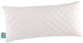fan Microfaserkissen, Füllung: Faserbällchen (100% Polyester), aufschüttelbar, Seitenschläfer, Rückenschläfer, allergikerfreundlich